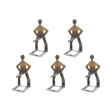 Imagem de Suporte Para Salsichas De Aço Inoxidável Para Churrasco, Ideal Para Ca