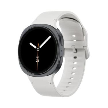 Imagem de Pulseira De Silicone Para Samsung Galaxy Watch 8 44mm 40mm Sport Class