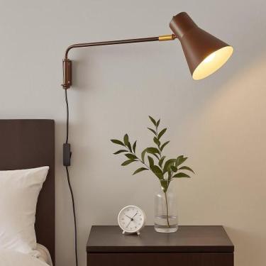 Imagem de Arandela de Parede Eleonor com Cúpula Articulada e Design Moderno - lu