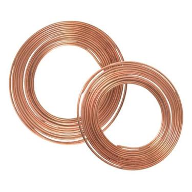 Imagem de Tubo De Cobre Flexível 1.4 E 3.8 panqueca De 15m Cada - Eluma