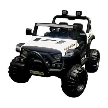 Imagem de Mini Carro Elétrico Quadriciclo UTV 12V 4x4 Assentos Luzes Som Velocid