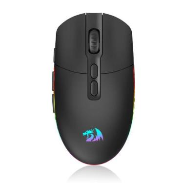 Imagem de Mouse gamer sem fio redragon invader pro wireless rgb - m719rgb-pro pr