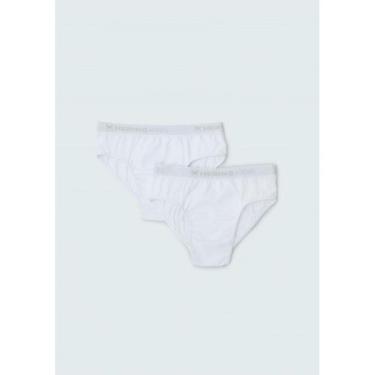 Imagem de Kit/02 Cueca Slip Hering 5771 Infantil Malha Algodão T. 04/12, 04, Noa