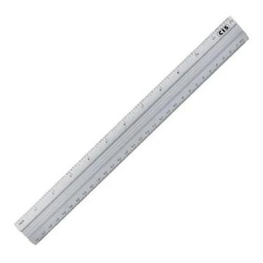 Imagem de Regua Aluminio 40CM Cis