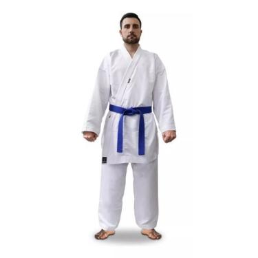 Imagem de Kimono Karatê Micro Fibra Adulto Competição Homologado CBK - Shiroi, B