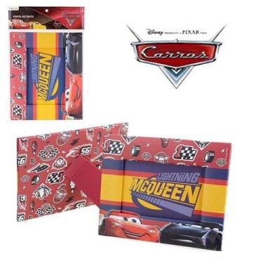 Imagem de Porta retrato 10x15 com moldura de papelão horizontal - carros - ETIHO