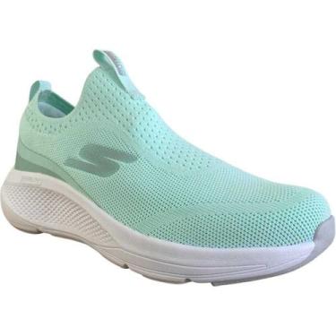 Imagem de Tênis Slip On Feminino Go Run Elevate Hot Streak 128320 Skechers, Verd
