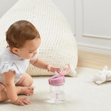 Imagem de Garrafa Infantil em Tritan Rosa - Buba - 300ml