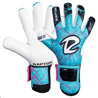 Imagem de Luva de Goleiro Profissional Raptor Neo Pro 2026, Light blue, 10