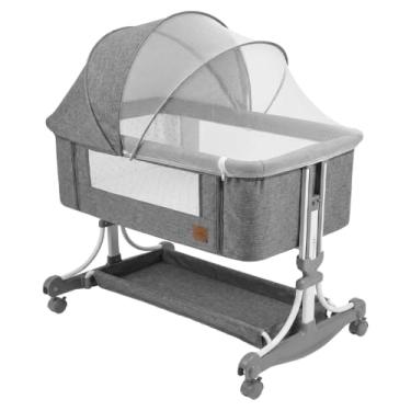 Imagem de Berço Para Bebê Moisés Balanço Portátil Co-Bed Com Colchão até 50kg Pipdip