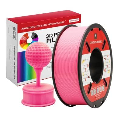 Imagem de PLA Filament 1.75mm, 3D Printer Filament for 3D Printers Accuracy +/- 0.02 mm 1Kg Spool, 1.75mm, Pink
