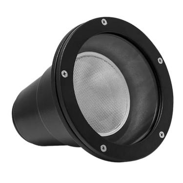Imagem de Projetor Embutir Para Solo P/Par 38 S/Grade Preto Ref.701.18 - Incolustre