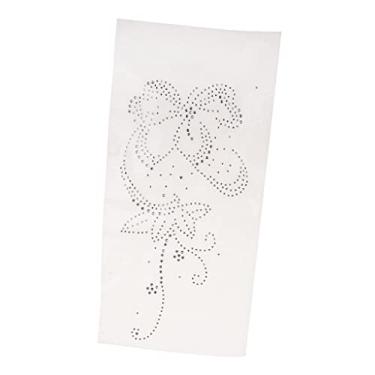 Imagem de LoveinDIY Aplique de cristal brilhante de transferência de ferro sobre prensa de strass flores