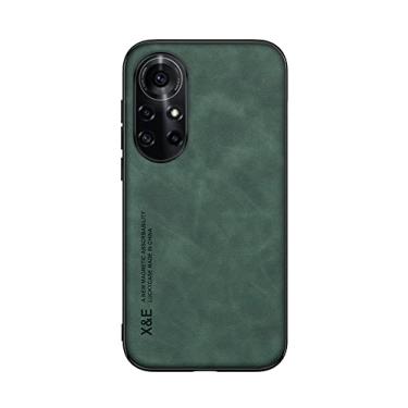 Imagem de Kepuch Silklike Capa para Huawei Nova 8 Pro - Case Placa de Metal Embutida para Huawei Nova 8 Pro - Verde