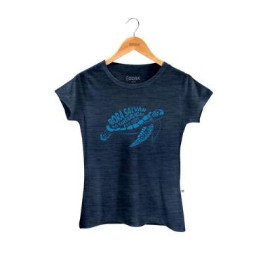 Imagem de Camiseta Eco Tartaruga Marinho Feminina - Use Bora