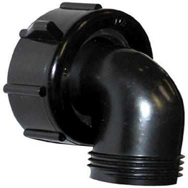Imagem de Valterra Conector de drenagem giratório T01-0091VP - 90°, 1-1/2" x 3/4", preto