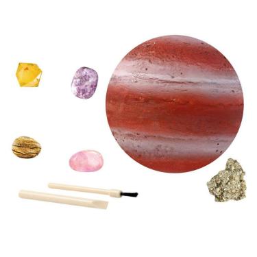 Imagem de Kit de mineração do planeta - Brinquedos educativos científicos - Brinquedos do sistema solar da ciência infantil - Explorando joias - e escavando bri
