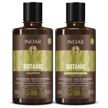Imagem de Inoar Botanic Óleo de Ricino - Shampoo e Condicionador 300ml