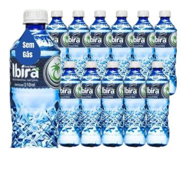 Imagem de Água Mineral Ibirá S/g PH 10,24 Alcalino+Vanádio - Kit 12X510Ml