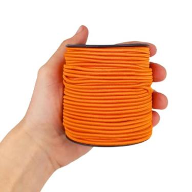 Imagem de Elástico Roliço Colorido - 2,2mm - 50 Metros- Cor laranja - 523 Nybc