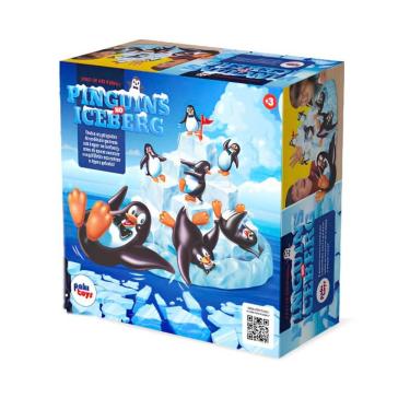 Imagem de Jogo de Equilíbrio - Pinguim Iceberg - 26 peças - Pakitoys