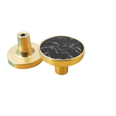 Imagem de Puxadores da cozinha da mobília do armário da gaveta para o botão do armário da porta da gaveta da mobília O botão da cozinha decora o gancho de suspensão da parede, m, mármore preto