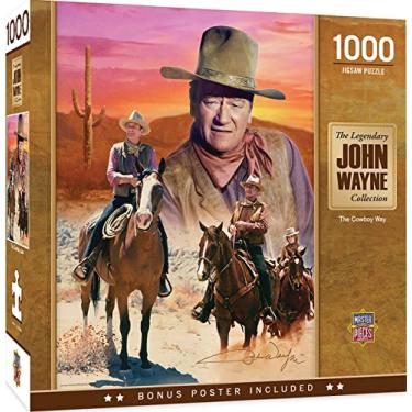 Imagem de MasterPieces John Wayne - The Cowboy Way 1000pc Puzzle