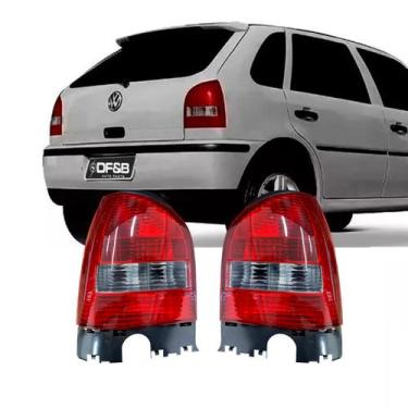 Imagem de Lanterna Traseira Gol G3 1999 A 2005 Fumê - DFEB, Lado direito (Passag