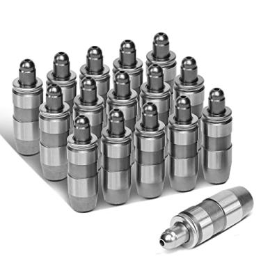 Imagem de DNA Motoring LEPOW-070 16 peças de levantador de válvula de ajuste de cílios compatível com Aspen/Dakota/Durango/Ram 1500 / Commander/Grand Cherokee, 4.7L V8