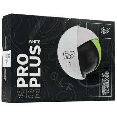 Imagem de Bolas de golfe Vice Pro Plus (modelo 2025) (branca)
