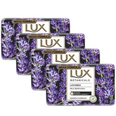 Imagem de Kit 4 Sabonete em Barra Lux Botanicals Lavanda 85g