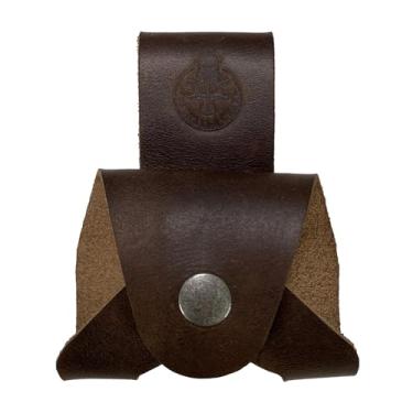 Imagem de Valhalla Gear, Coldre de machado para cinto feito à mão de couro de flor integral - capa protetora, manga de segurança de lâmina de machado pequeno, acessório de acampamento, essenciais ao ar livre