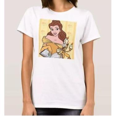 Imagem de Camiseta Bela e a Fera - Princesas Disney - Loja Dinka, 1