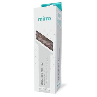 Imagem de Mimo Wire-o para Encadernadora Binding - Ouro Rosé -1 in - 18 Unids - Perfeito Para Criar Bloquinhos, Cadernos, Livretos, Planners, Agendas e Muitos Outros Projetos de Encadernação