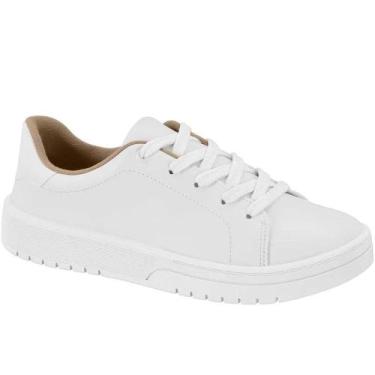 Imagem de Tênis Feminino Moleca Casual 5791100 , Branco, 36