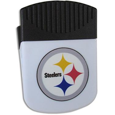Imagem de NFL Siskiyou Sports Fan Shop Pittsburgh Steelers Chip Clip Ímã com abridor de garrafa Cor de time único
