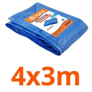 Imagem de Lona Encerado Toldo Tenda P/ Barraca Camping Piscina  - Ajax, 4x3m