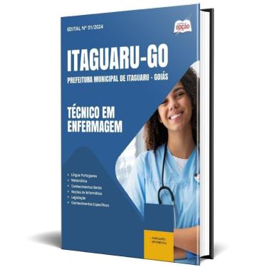 Imagem de Apostila Prefeitura Itaguaru Go 2025 - Técnico Em Enfermagem