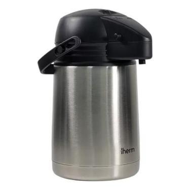Imagem de Garrafa Térmica Therm 1 Litro Inquebrável Inox Cor Prateado