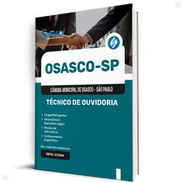 Imagem de Apostila Câmara de Osasco SP Técnico de Ouvidoria - EDITORA SOLUÇÃO