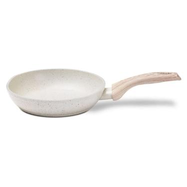 Imagem de Frigideira Antiaderente de Indução Brinox Ceramic Life Sirius Ø22 cm - Vanilla - Revest...