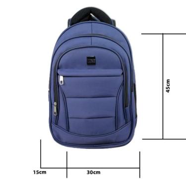 Imagem de Mochila Escolar Notebook Executiva Adulto Masculina Feminina Bolsa Res