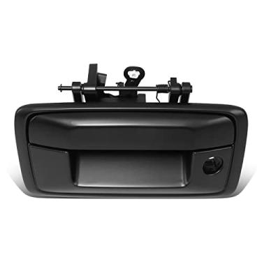 Imagem de DNA MOTORING OEM-THO-00037 Maçaneta traseira traseira com orifício chave sem orifício para câmera compatível com Silverado 1500/14-18 Sierra 1500/15-19 Silverado Sierra 2500 3500