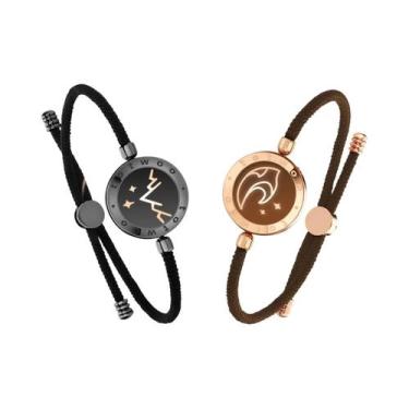Imagem de Pulseiras De Amor De Longa Distância Para Casais TOTWOO Pulseiras De T