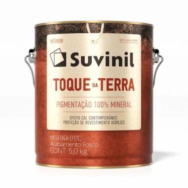 Imagem de Massa para Efeito Suvinil Toque da Terra Calcita Alaranjada