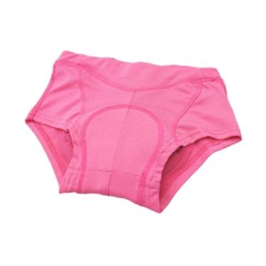 Imagem de simhoa Roupa íntima feminina para ciclismo, shorts para andar de bicicleta, confortáveis, versáteis, ergonômicos, elegantes e respiráveis, Rosa