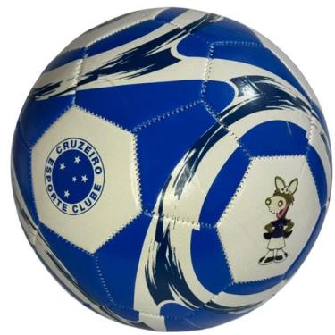 Imagem de Bola De Futebol Cruzeiro N5 Licenciada Cavalinho Fantástico - CKS