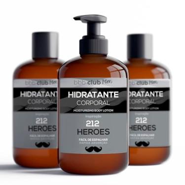 Imagem de 2-1-2 HIDRATANTE CORPORAL - PERFUME IMPORTADO | 1 Un - 250ml - 212 VARIAÇÕES E VERSÕES - CREME CORPORAL MASCULINO OU FEMININO. (1Un-250ML, 21-HER0ES-MEN)