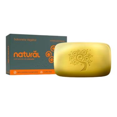 Imagem de Sabonete em Barra Natural com Extrato de Cúrcuma - Organico Natural 80g