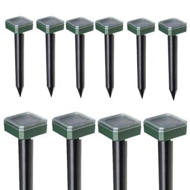 Imagem de Repelente Solar Ultrassonico Kit 10 Uni Anti Inseto Afasta Escorpiao C